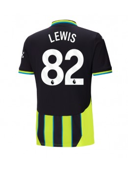 Manchester City Rico Lewis #82 Gostujuci Dres 2024-25 Kratak Rukavima